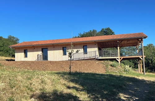 Marnac House | View over the valley with full PRM accessibility