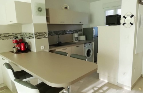 Santa-Maria-Poggio Villa | Villa 3 stars 62m², 2Bedroom, Swimming pools, Wi-fi, Parking, Calm 800m Sea