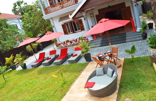 Siem Reap Villa | Villa 8/10 pers. 300 m2 with swimming pool in the heart of Siem-Reap/Angkor/Cambodia