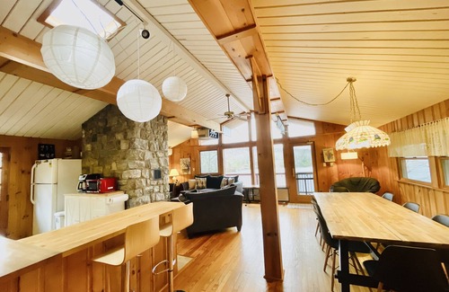 Highland Lakes Ski Chalet | VILLA ADRIANA LAKE FRONT DREAM HOME