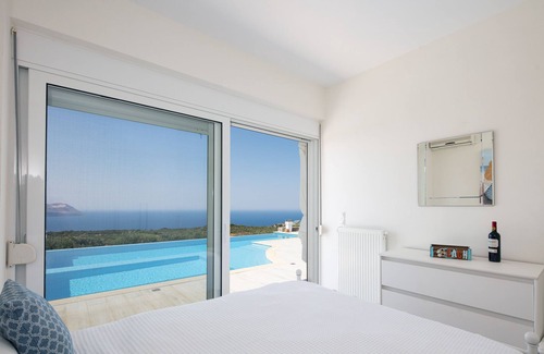 Apokoronas Villa | Villa Agape with Outstanding Sea View
