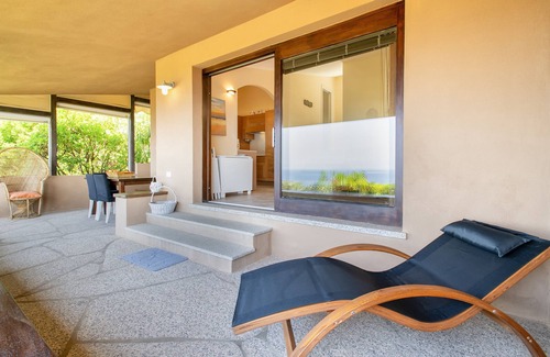 Costa Paradiso Villa | Villa 'Amalthea' with Sea View, Private Terrace and Wi-Fi