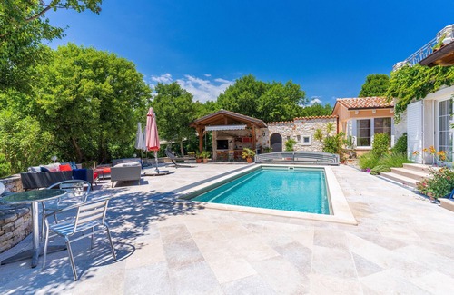 Brgod Villa | Villa Arte for 6 people near Labin - Rabac for 6 people with sea view & private pool