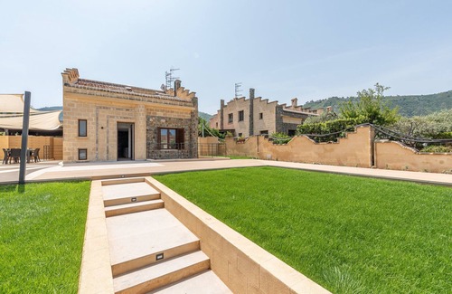 Mazzaforno Villa | Villa Bay Emirs | Modern Sicilian Haven | Lush Garden Oasis | CefalÃ¹ Seaside.