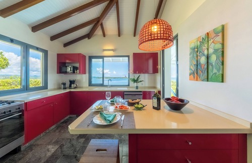 Le Francois Villa | Villa Big Blue, panoramic sea view and pool -5 rooms -Wifi performance