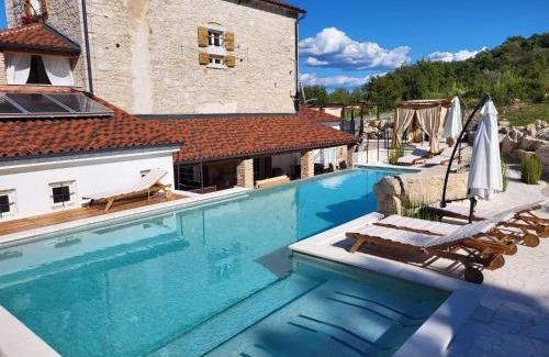 Zudetici Villa | Villa Blazeni Miroslav Bulesic in Central Istria for 8 people with private heated pool and sauna