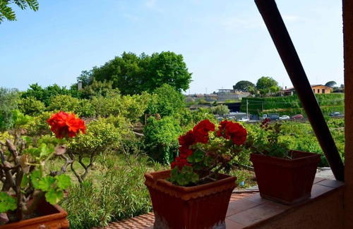 Viagrande Apartment | Villa Bonaccorso - Il Casotto il "Limone verde" An oasis of tranquility immersed in nature in the fo