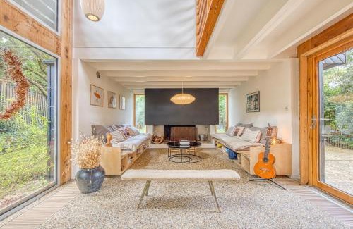 Piraillan Villa | Villa Cap-Ferret, vue bassin-pinède