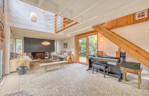 Piraillan Villa | Villa Cap-Ferret, vue bassin-pinède