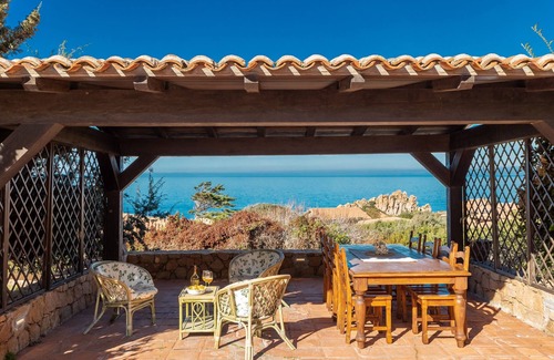 Costa Paradiso Villa | [Villa Carla] Large beachfront villa with private pool, Jacuzzi and sauna