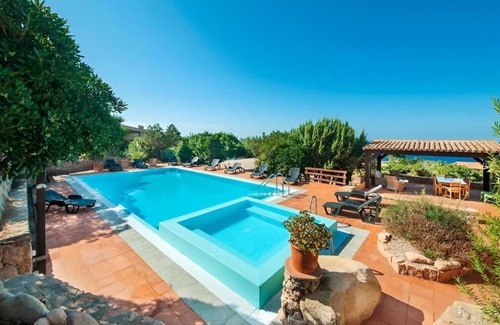 Costa Paradiso Villa | [Villa Carla] Large beachfront villa with private pool, Jacuzzi and sauna