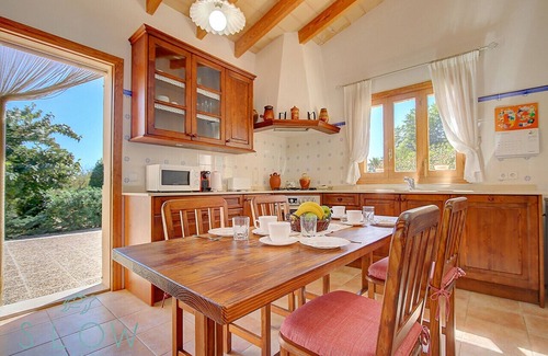 Santa Maria del Cami Villa | Villa Cas Frares with private pool and a big garden in an idyllic location