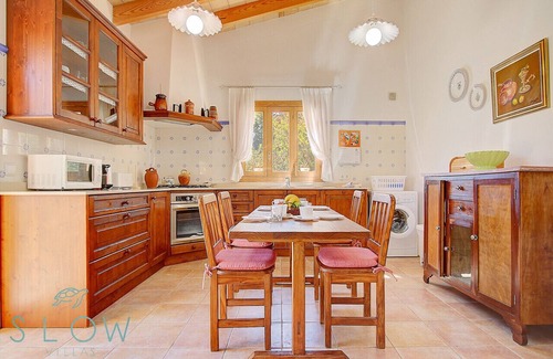 Santa Maria del Cami Villa | Villa Cas Frares with private pool and a big garden in an idyllic location