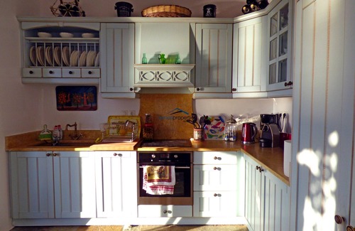 Kea Villa | Villa Casa Bianca on the waterfront, one minute walk to a small sandy beach