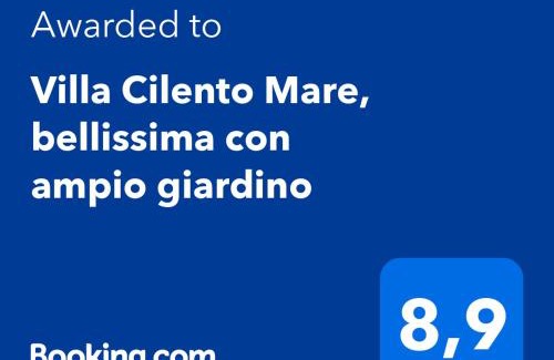 Ispani Villa | Villa Cilento Mare, bellissima con ampio giardino