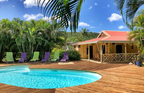 Bas Vent Villa | Villa Coco (6p) 3 A/C bedrooms, pool, beach 300 m