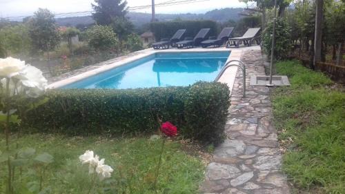 Panton Villa | Villa con piscina en Pantòn Ribeira Sacra Galicia Ideal para familias