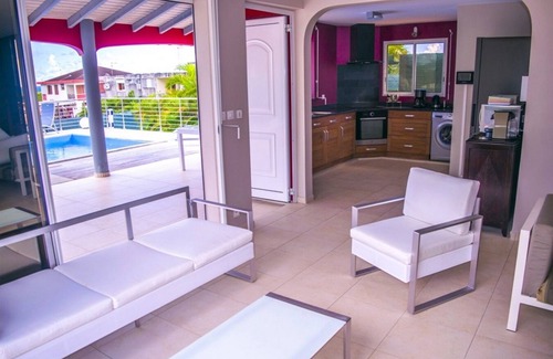 Sainte-Anne Villa | VILLA D'ALICE 1 TOWN CENTER 10 minutes ON FOOT FROM THE BEACH OF BOURG 3 STARS
