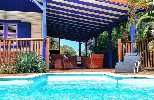 Bas Vent Villa | Villa Deshaies. 3 rooms. Pool. Sea at 300m.