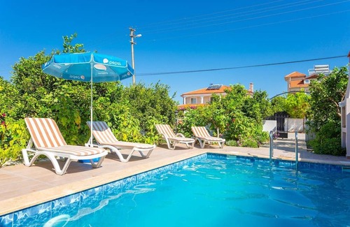 Dalyan City Center Villa | Villa Duman 1: Private Pool, A/C, WiFi, Car Not Required