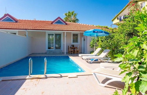 Dalyan City Center Villa | Villa Duman 1: Private Pool, A/C, WiFi, Car Not Required
