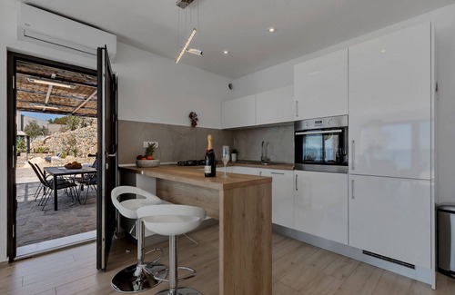 Krvavica House | Villa EagleStone with perfect privacy - large outdoor space with pool and view