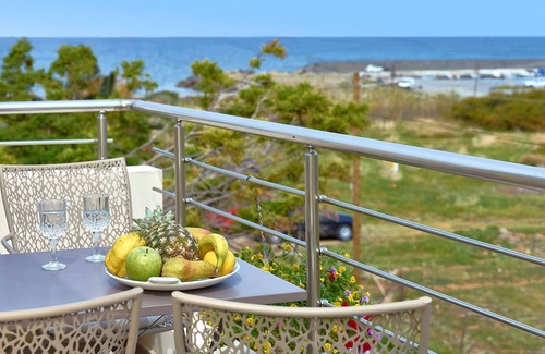 Gournai Villa | Villa Eva N.1 Brand New Luxury Villa 50meters from the sea, in a very quite area