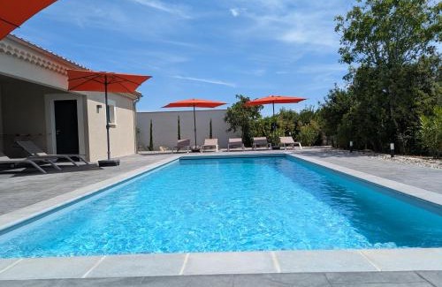 Joyeuse Villa | Villa Floria Neuve avec Piscine Privée Chauffée en Sud Ardèche