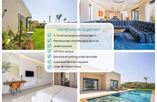 Oulad Khallouf Villa | Villa Gaspard - Piscine et jardin Privée Sans vis-à-vis Wifi HD