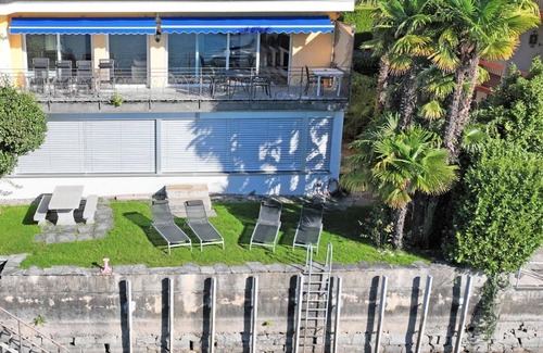 Minusio House | Villa "Genovese al Lago": Exceptional villa with private lake access, indoor pool and own buoy