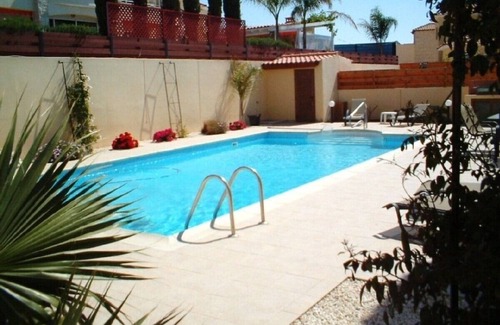 Pissouri Villa | Villa Georgina lovely well equipped villa, vibrant garden, large pool & sea view