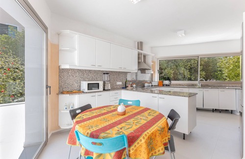 Es Castell Villa | Villa 'Hastinapura' with Sea Views, Private Pool and Wi-Fi