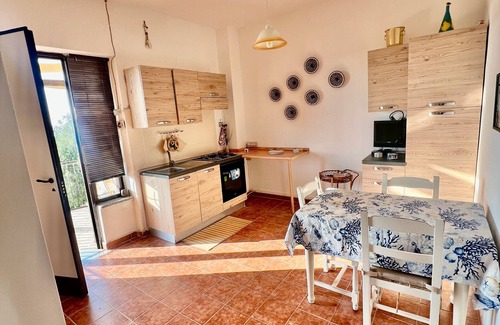 Sorso Villa | Villa 'Il Giglio Rosa' with Sea View, Private Terrace and Private Garden