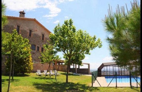 Casserres Villa | Villa in Casserres Sleeps 15 includes Swimming pool