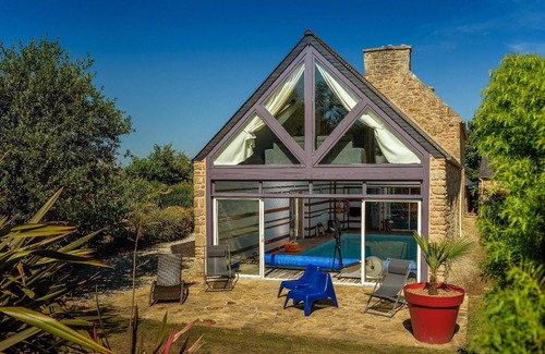 Plouguin House | Villa Indoor heated swimming pool 30