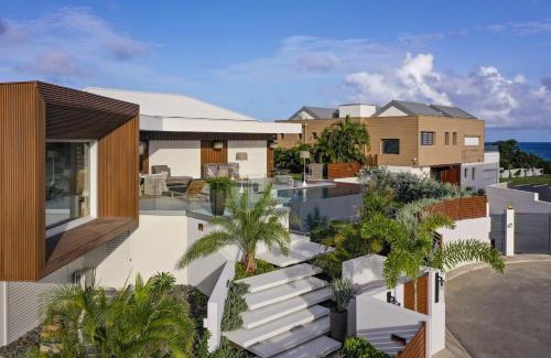 Saint-Francois Villa | VILLA KARAMISO - Piscine à débordement & Vue sur mer - Accès Plage