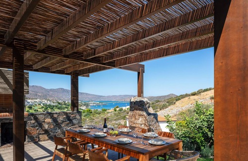 Elounda Villa | Villa Katy - sea vistas, heated pool, minimalist opulence, & serenity by etouri