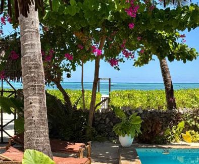 Pwani Mchangani Villa | Villa Kipara - Sea front with Private Pool & Jacuzzi