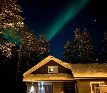 Akaslompolo Apartment | Villa LumiHelmi A & B