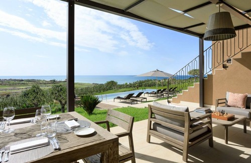 Sciacca Villa | Villa Mediterranea, a beautiful and charming four-bedroom villa with private pool and stunning v...