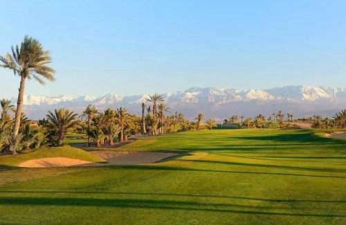 El Makina Villa | Villa Naciri en plein golf avec vue sur Atlas