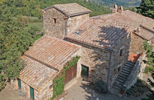 San Casciano dei Bagni Villa | Villa Palazzone - Country House with swimming pool in Orcia Valley, Tuscany