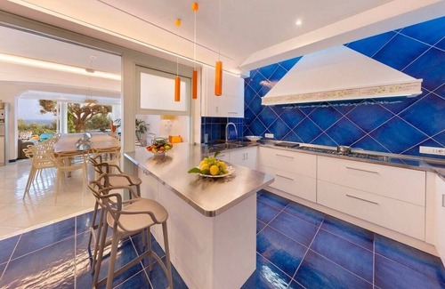 Sirenuse Villa | Villa Pilar, with pool and sea views