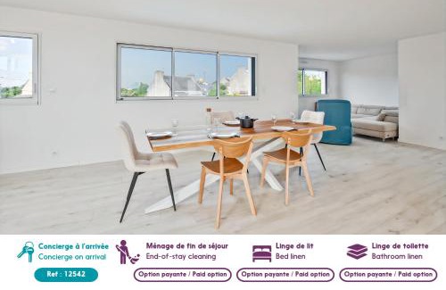 Plouguerneau House | Villa pour 9 - Piscine chauffée - Jacuzzi