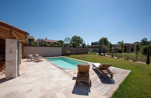 Castelnau-de-Montmiral Villa | Villa Puycelsi Privilège - air-conditioning & heated swimming pool in the castle grounds - VII