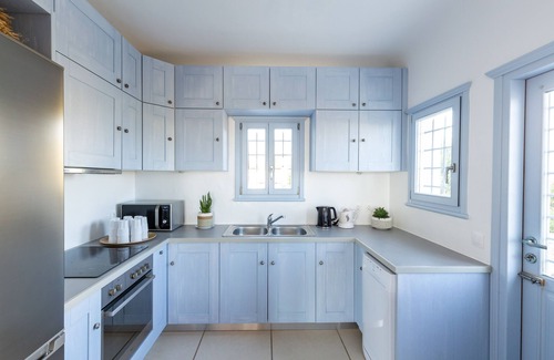 Platis Gialos Villa | Villa Rea Sea View Private Pool ideally for family