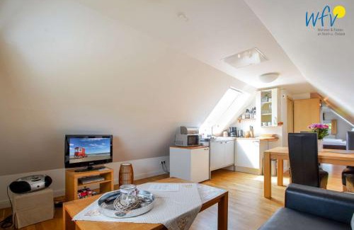 Borkum Apartment | Villa Robinson - Ferienwohnung Kajuete