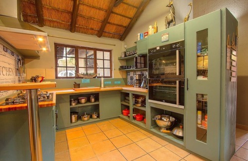 Marloth Park Villa | Villa - Sleeps 10 - Pool - Patio - Housekeeping