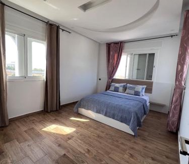 Sahel Chamali Villa | Villa spacieuse avec jardin & vue mer