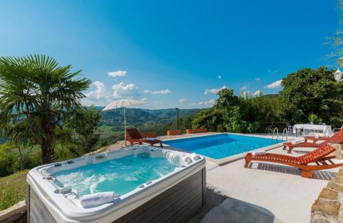 Krbune Villa | Villa Sussini in Central Istria for 8 people with jacuzzi & pet friendly